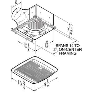 Top 10 🌟 Broan Ultra Green™ 110 CFM Bathroom Exhaust Fan in White 💯 4 Top 10 🌟 Broan Ultra Green™ 110 CFM Bathroom Exhaust Fan in White 💯 - Image 2