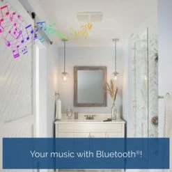 Coupon 🔥 Broan Sensonic™ 110 CFM Bathroom Exhaust Fan in White 🥰 -Outlet Broan Store Query 416