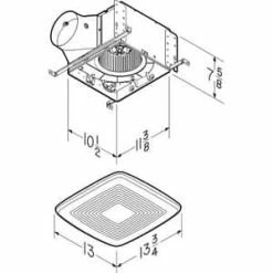 Brand new 😍 Broan QT DC Series 150 cfm Bathroom Exhaust Fan in White ⭐ 10 Brand new 😍 Broan QT DC Series 150 cfm Bathroom Exhaust Fan in White ⭐ -Outlet Broan Store Query 422