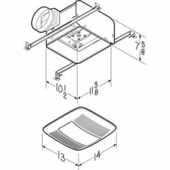 Hot Sale 👍 Broan QTXEN Series 80 CFM Bathroom Exhaust Fan in White 💯 -Outlet Broan Store Query 573