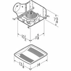 Top 10 🎁 Broan QT DC Series 150 cfm Bathroom Exhaust Fan in White 🔔 -Outlet Broan Store Query 662