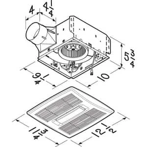 Top 10 ✨ Broan InVent™ Series 110 CFM Bathroom Exhaust Fan in White ⭐ 6 Top 10 ✨ Broan InVent™ Series 110 CFM Bathroom Exhaust Fan in White ⭐ - Image 4