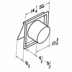 New 🛒 Broan Model 506 430 CFM Bathroom Exhaust Fan in White 👏 -Outlet Broan Store Query 703