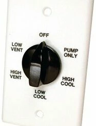 Cheap 🥰 Dial Manufacturing 1 hp 2-Speed 6-Position White Plastic Wall Switch 💯