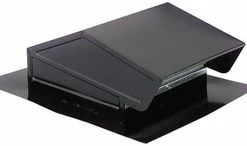 Budget 👏 Broan 11 x 4-3/8 in. Aluminum Roof Cap Steel in Black 🌟