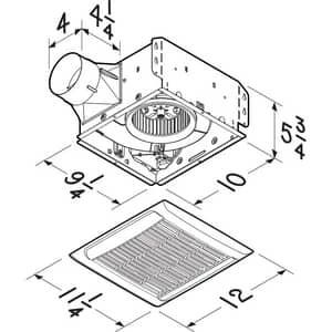 Top 10 🌟 Broan InVent™ Series 50 CFM Bathroom Exhaust Fan ❤️ 6 Top 10 🌟 Broan InVent™ Series 50 CFM Bathroom Exhaust Fan ❤️ - Image 4